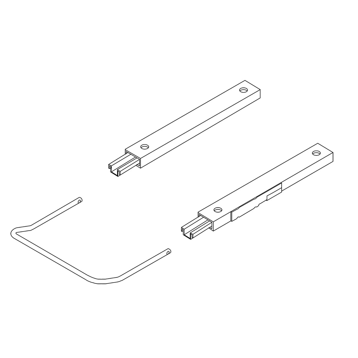 DQ62627: Fits John Deere DQ62627 Seat Slide Track Kit – Genuine OEM