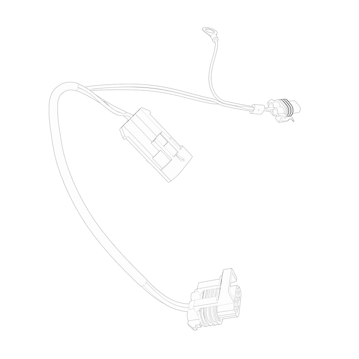 DQ72369: Fits John Deere DQ72369 Adaptor Wiring Harness – Genuine OEM
