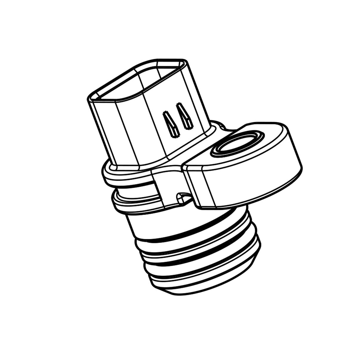 DZ100393: Fits John Deere DZ100393 Oil Level Sensor Plug – Genuine OEM