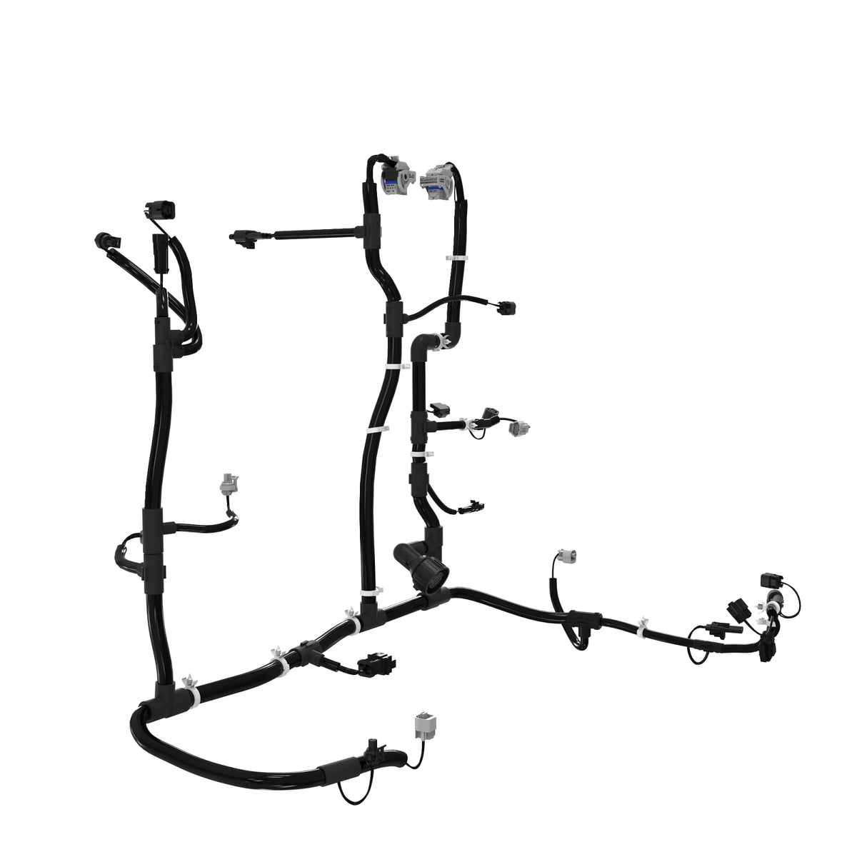 DZ101032: Fits John Deere DZ101032 12 Volts Engine Wiring Harness, Tier III – Genuine OEM