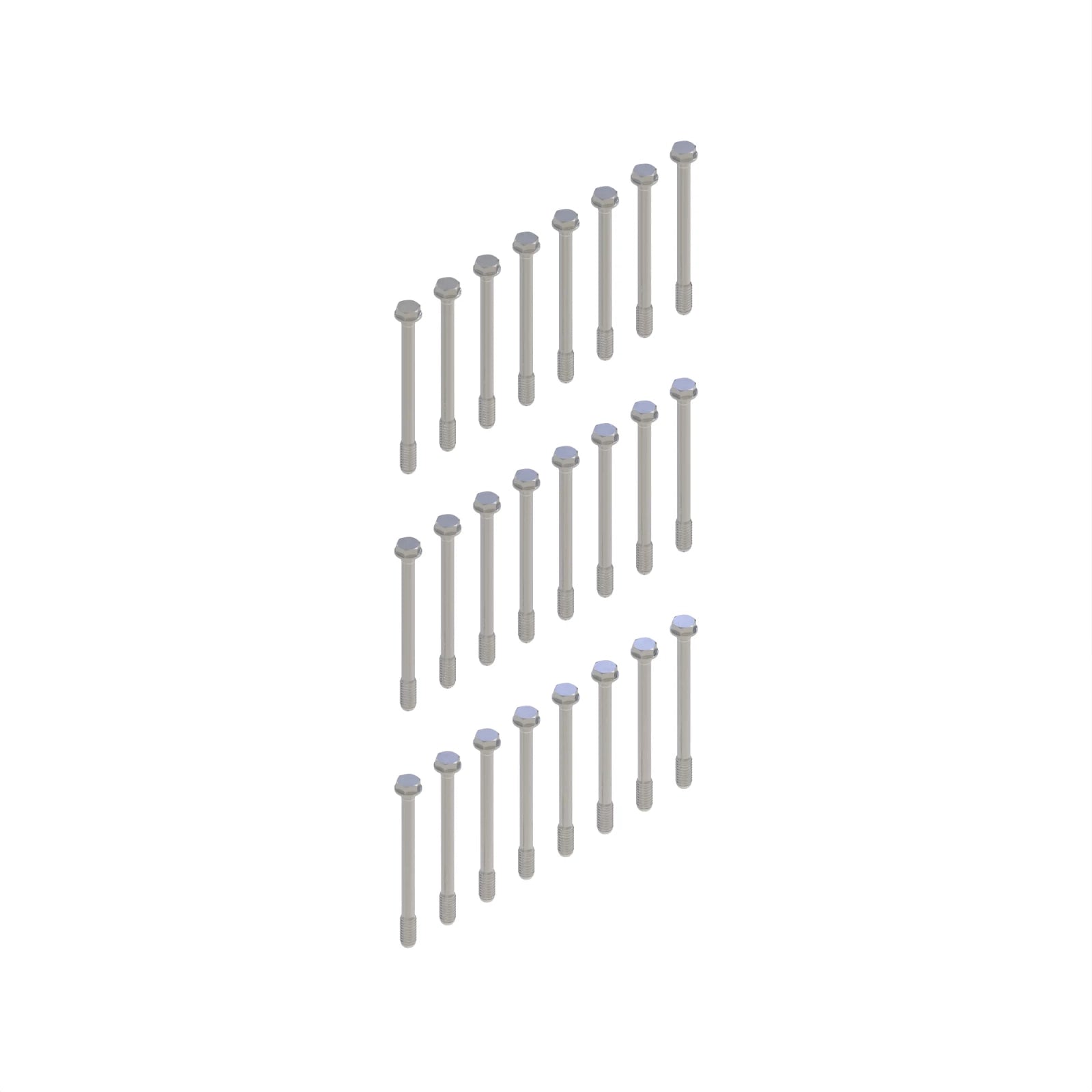 DZ101669: Fits John Deere DZ101669 Engine Cylinder Head Bolt Kit – Genuine OEM