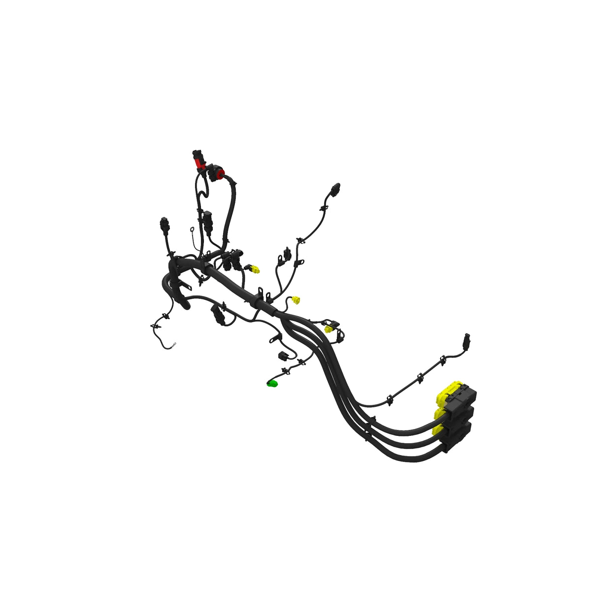 DZ105892: Fits John Deere DZ105892 Engine Wiring Harness – Genuine OEM