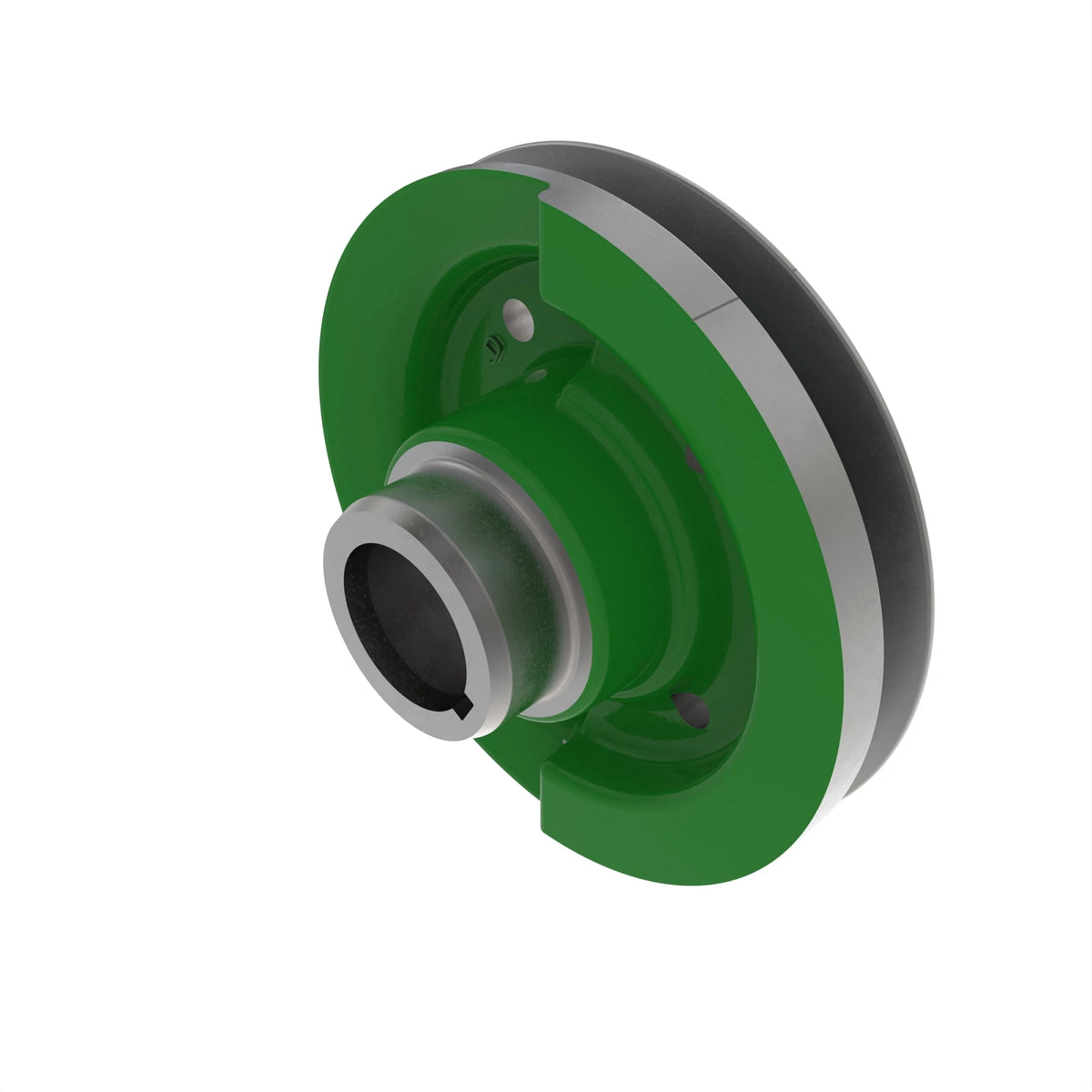 DZ108524: Fits John Deere DZ108524 Crankshaft Pulley – Genuine OEM