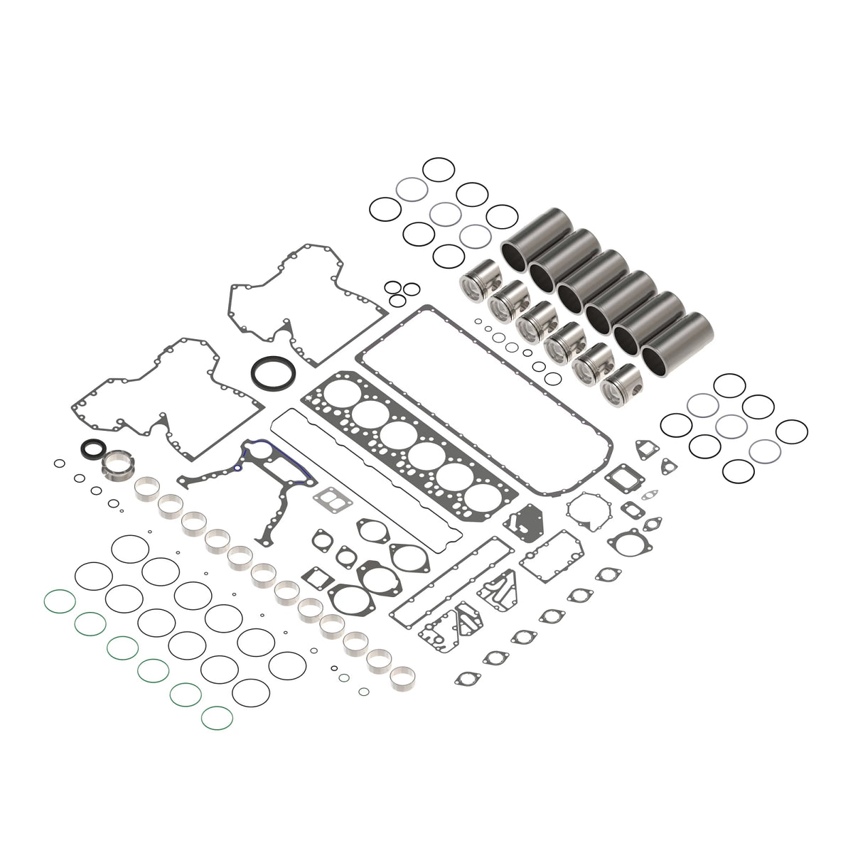 DZ109124: Fits John Deere DZ109124 Engine Overhaul Kit – Genuine OEM