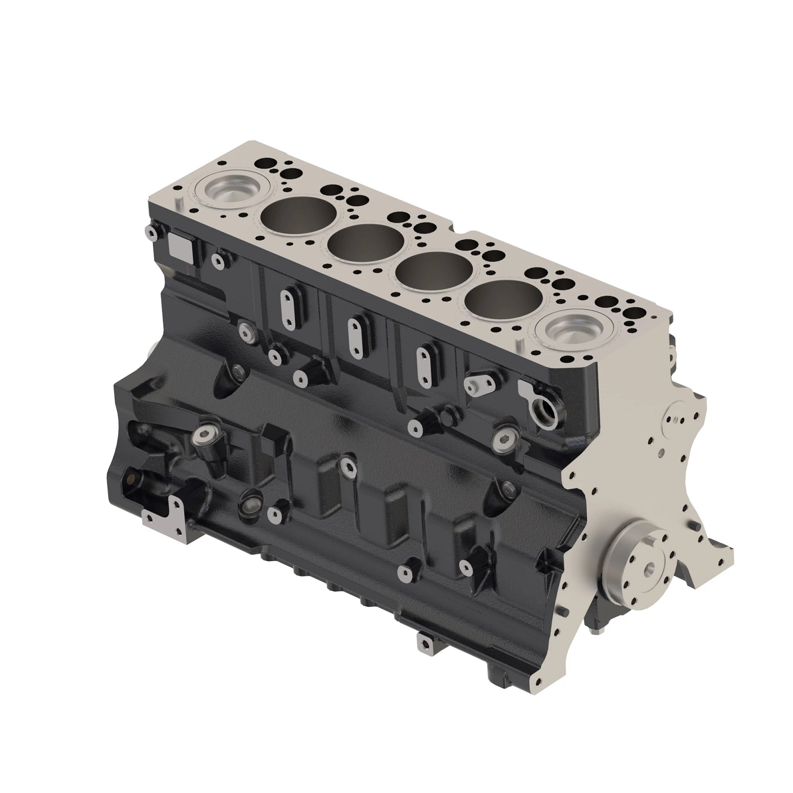 DZ109870: Fits John Deere DZ109870 Short Block Assembly, 6.8 Liter – Genuine OEM