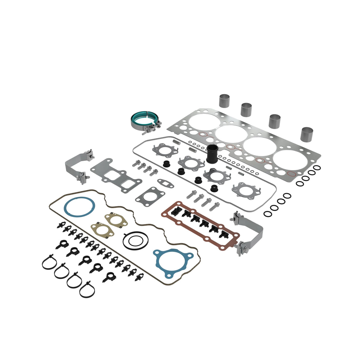 DZ110017: Fits John Deere DZ110017 Engine Cylinder Head Gasket Kit – Genuine OEM