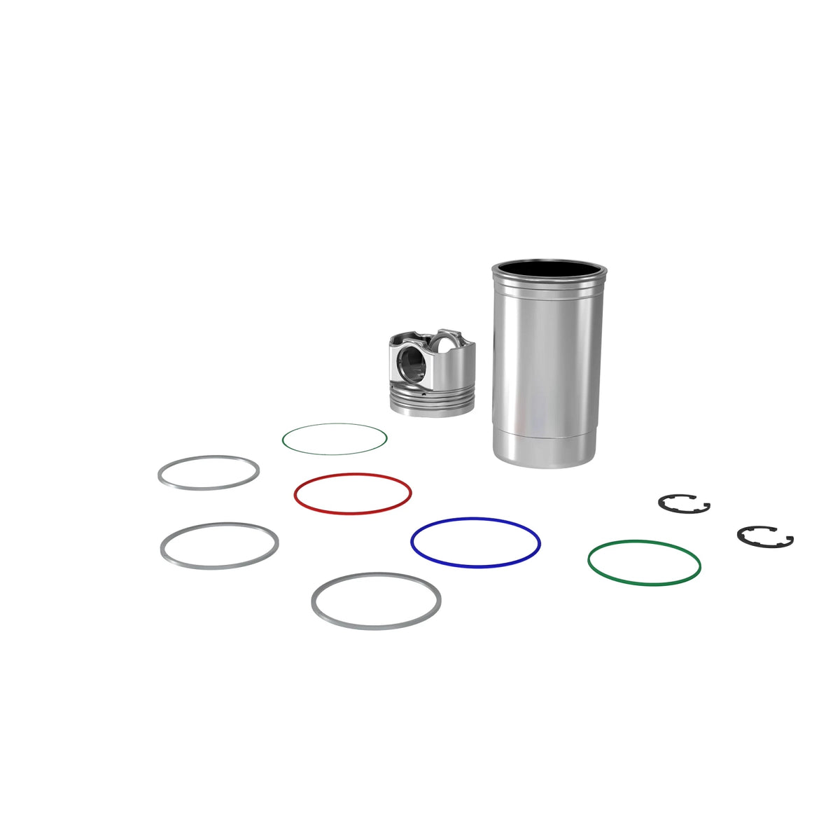DZ110134: Fits John Deere DZ110134 Piston Liner Kit – Genuine OEM