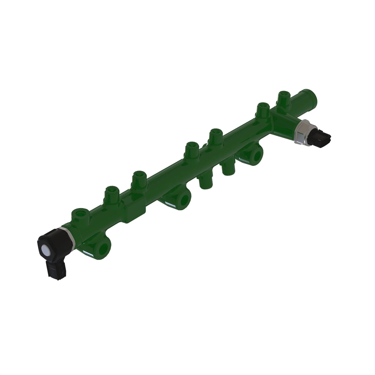 DZ110198: Fits John Deere DZ110198 High Pressure Fuel Rail – Genuine OEM