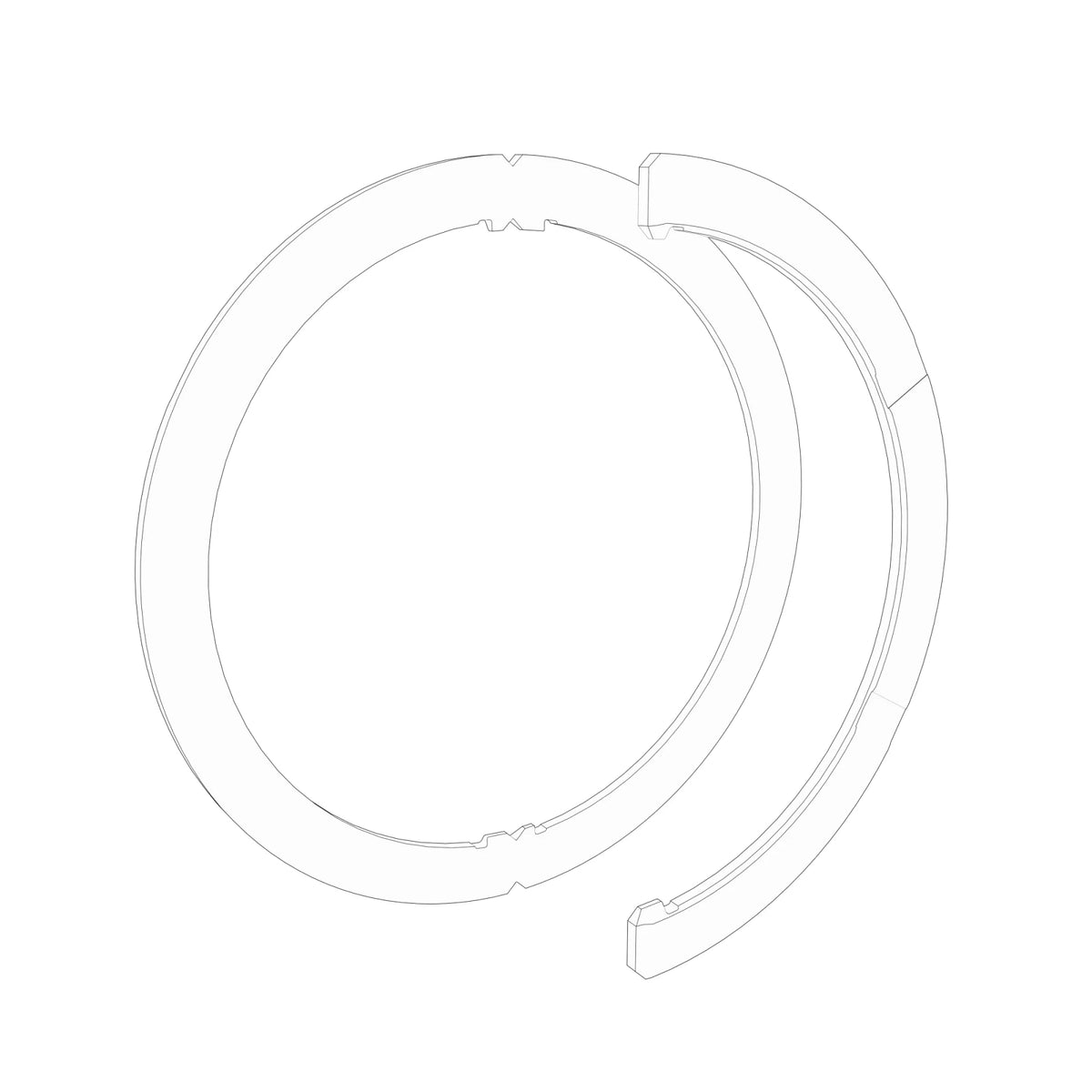 DZ114592: Fits John Deere DZ114592 Thrust Washer Kit – Genuine OEM