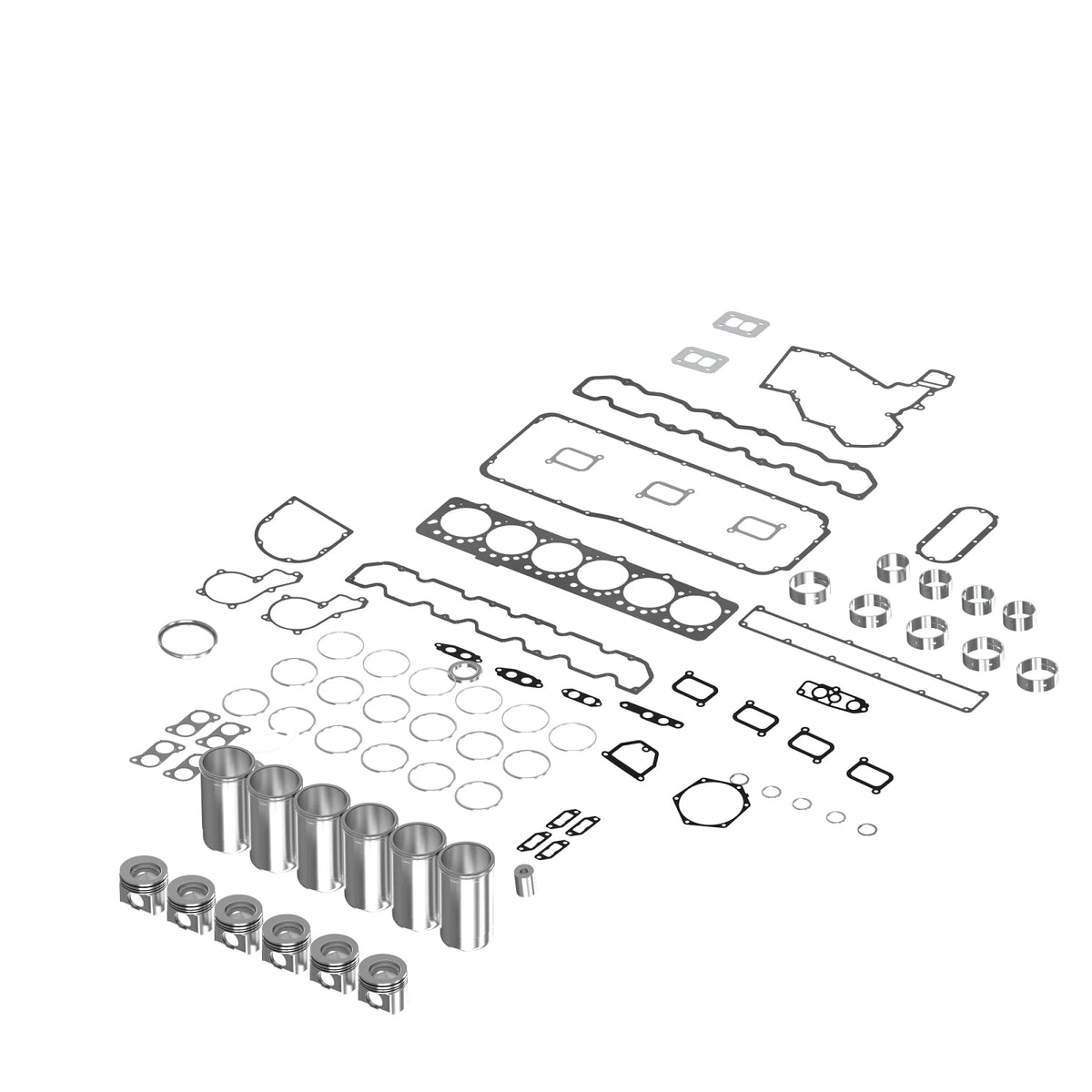 DZ114649: Fits John Deere DZ114649 Major Overhaul Engine Kit – Genuine OEM