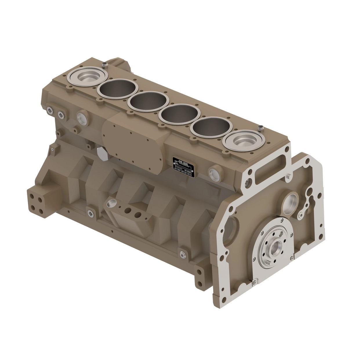 DZ114668: Fits John Deere DZ114668 Short Block Assembly – Genuine OEM
