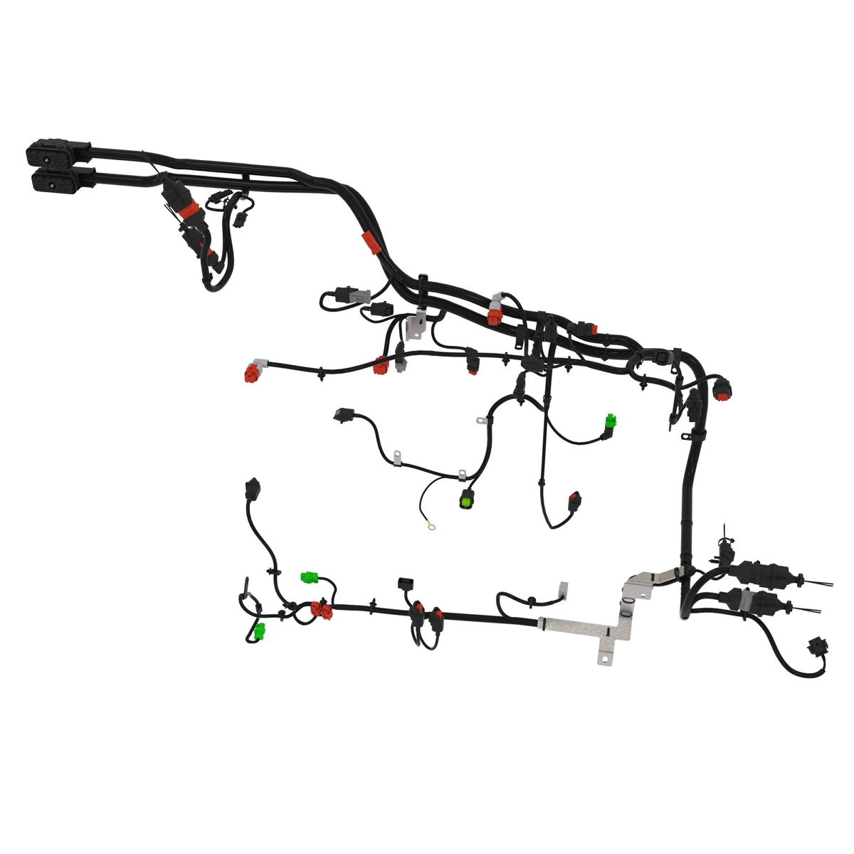 DZ117456: Fits John Deere DZ117456 Final Tier 4 Engine Wiring Harness – Genuine OEM