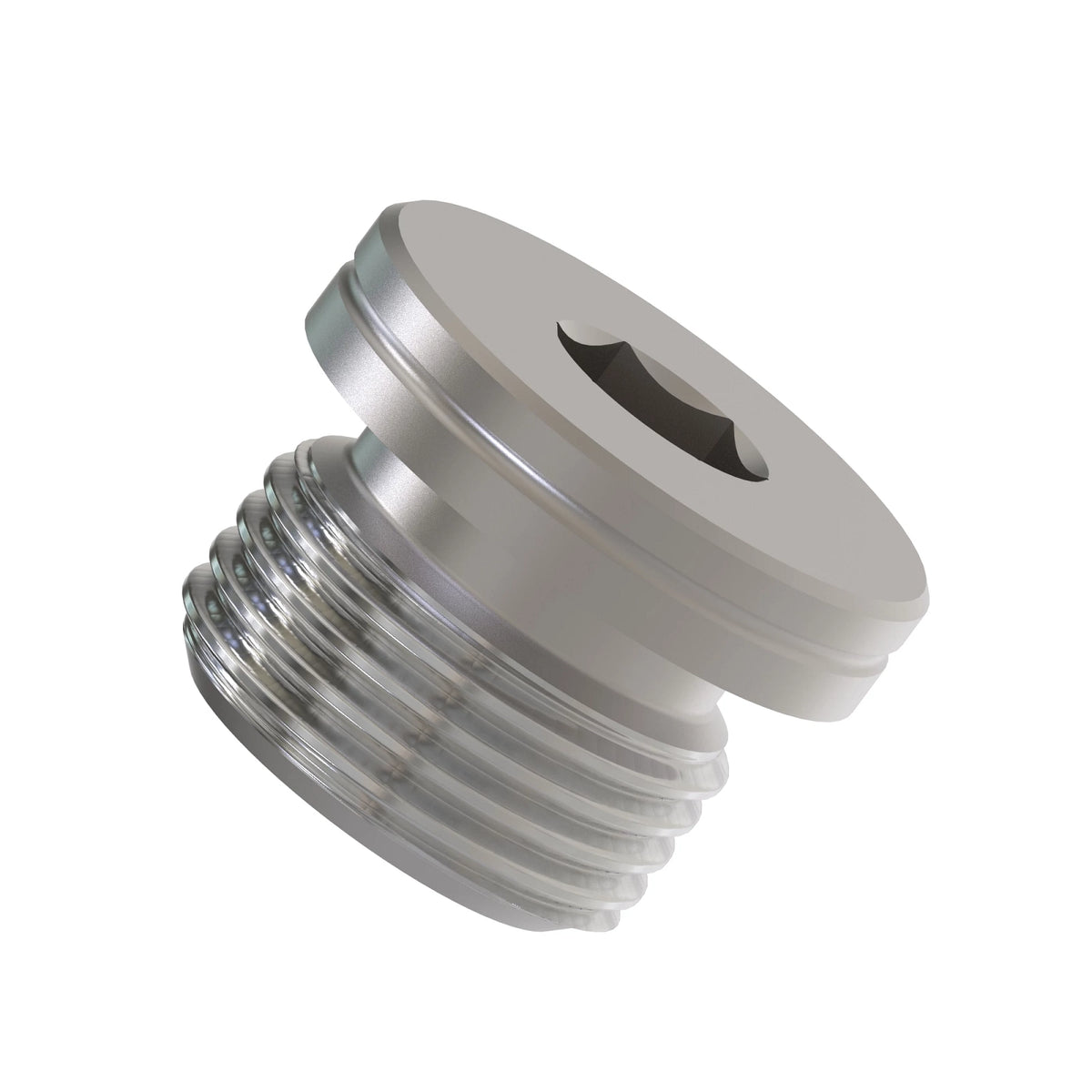 DZ119070: Fits John Deere DZ119070 Straight Threaded Recessed Drive Plug Fitting – Genuine OEM