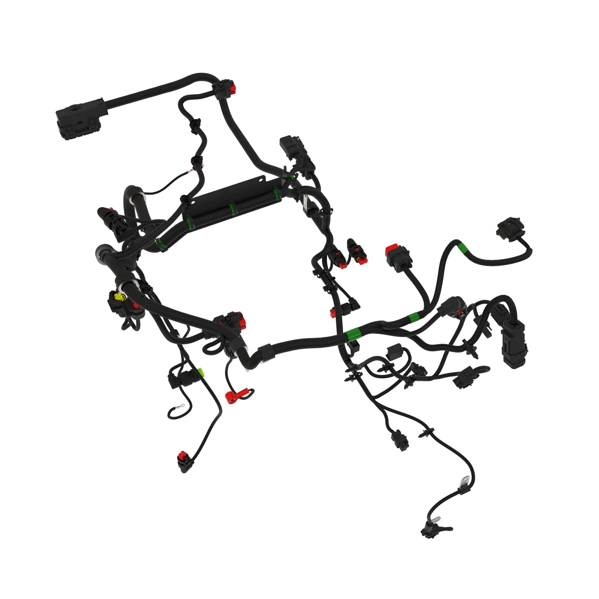 DZ119536: Fits John Deere DZ119536 Remote Engine Control Unit Wiring Harness – Genuine OEM