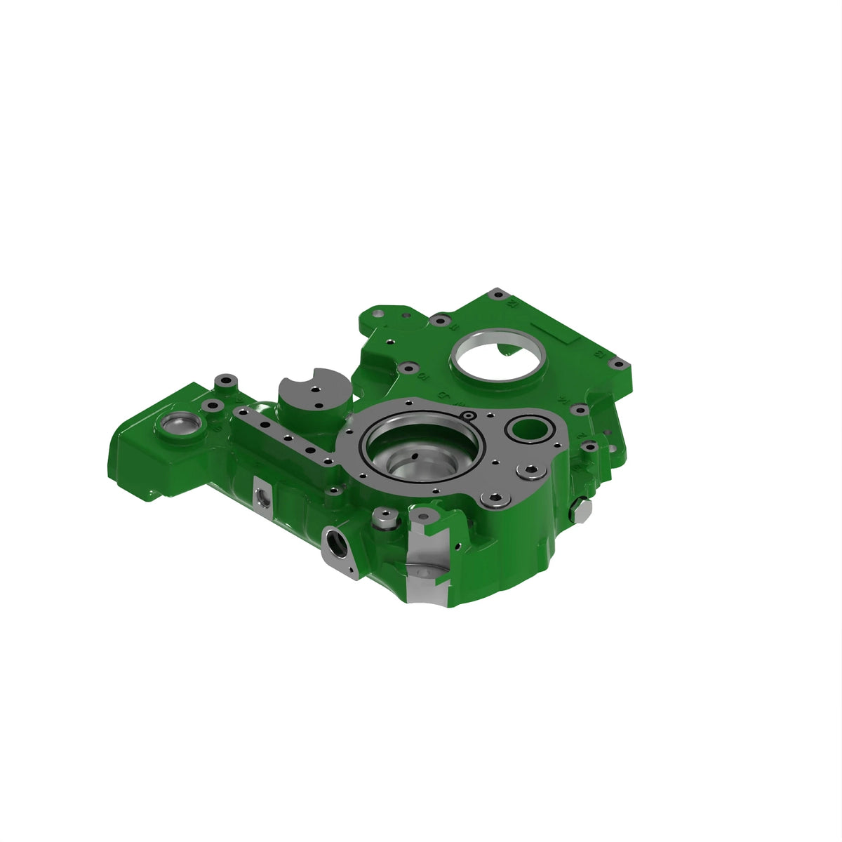 DZ120326: Fits John Deere DZ120326 Timing Gear Cover – Genuine OEM