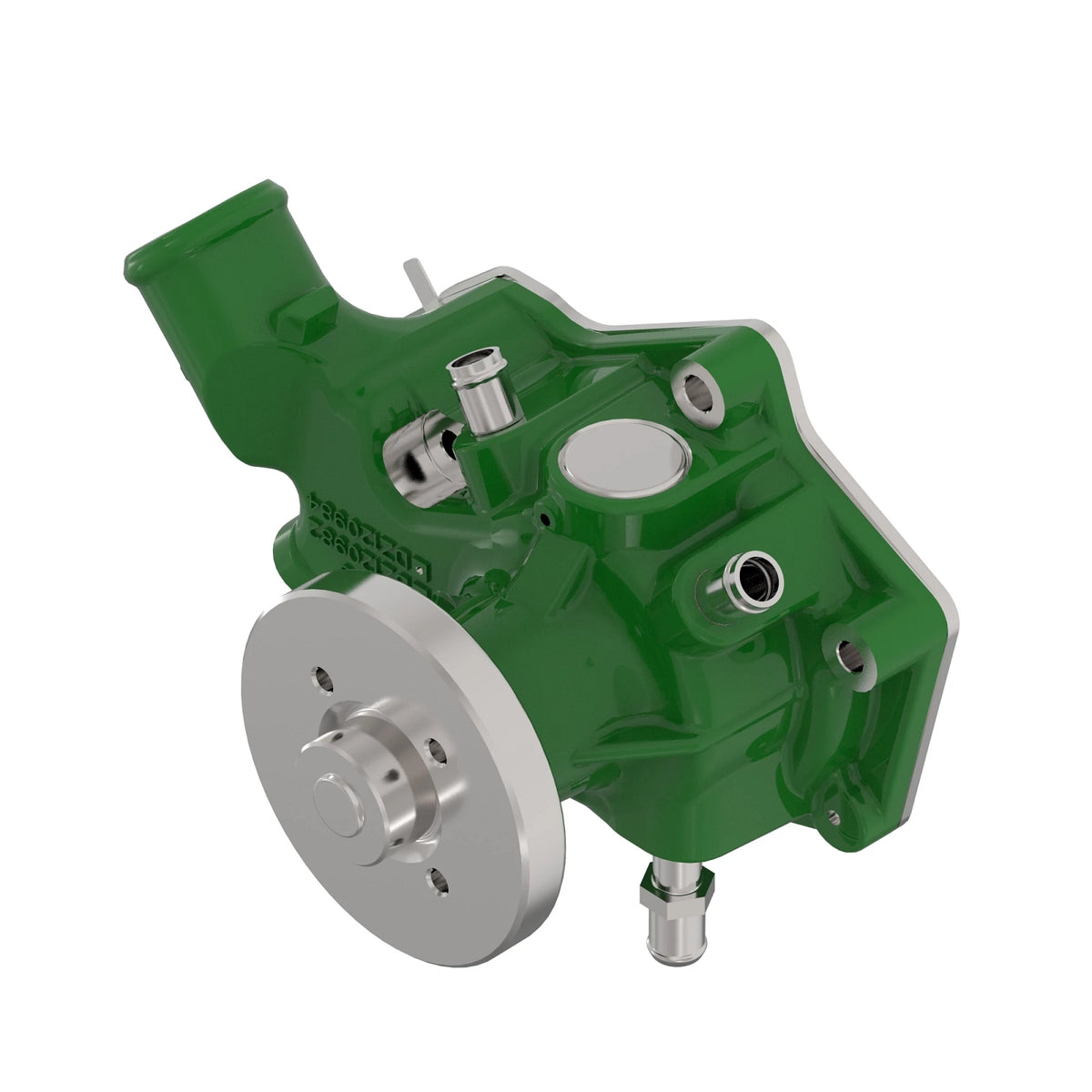 DZ120981: Fits John Deere DZ120981 Water Pump Assembly with Plastic Impeller – Genuine OEM
