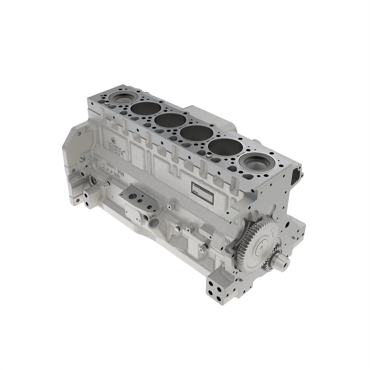 DZ121191: Fits John Deere DZ121191 Short Block Assembly, 9 Liter – Genuine OEM