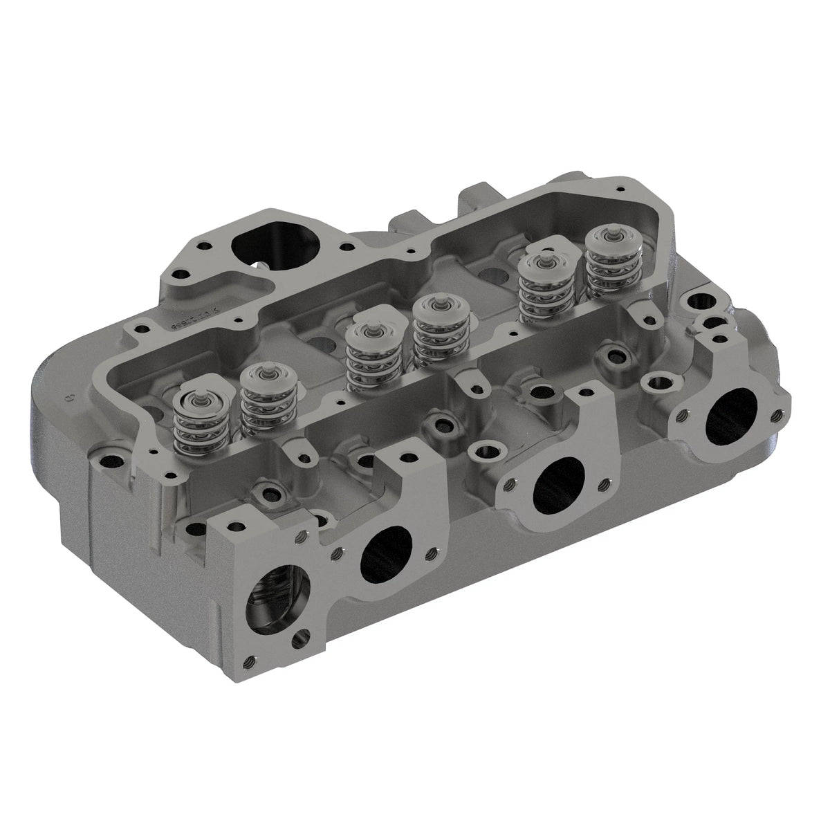 DZ123088: Fits John Deere DZ123088 Cylinder Head, with Valves – Genuine OEM