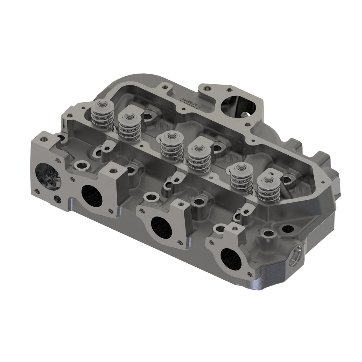 DZ123139: Fits John Deere DZ123139 Cylinder Head Assembly – Genuine OEM