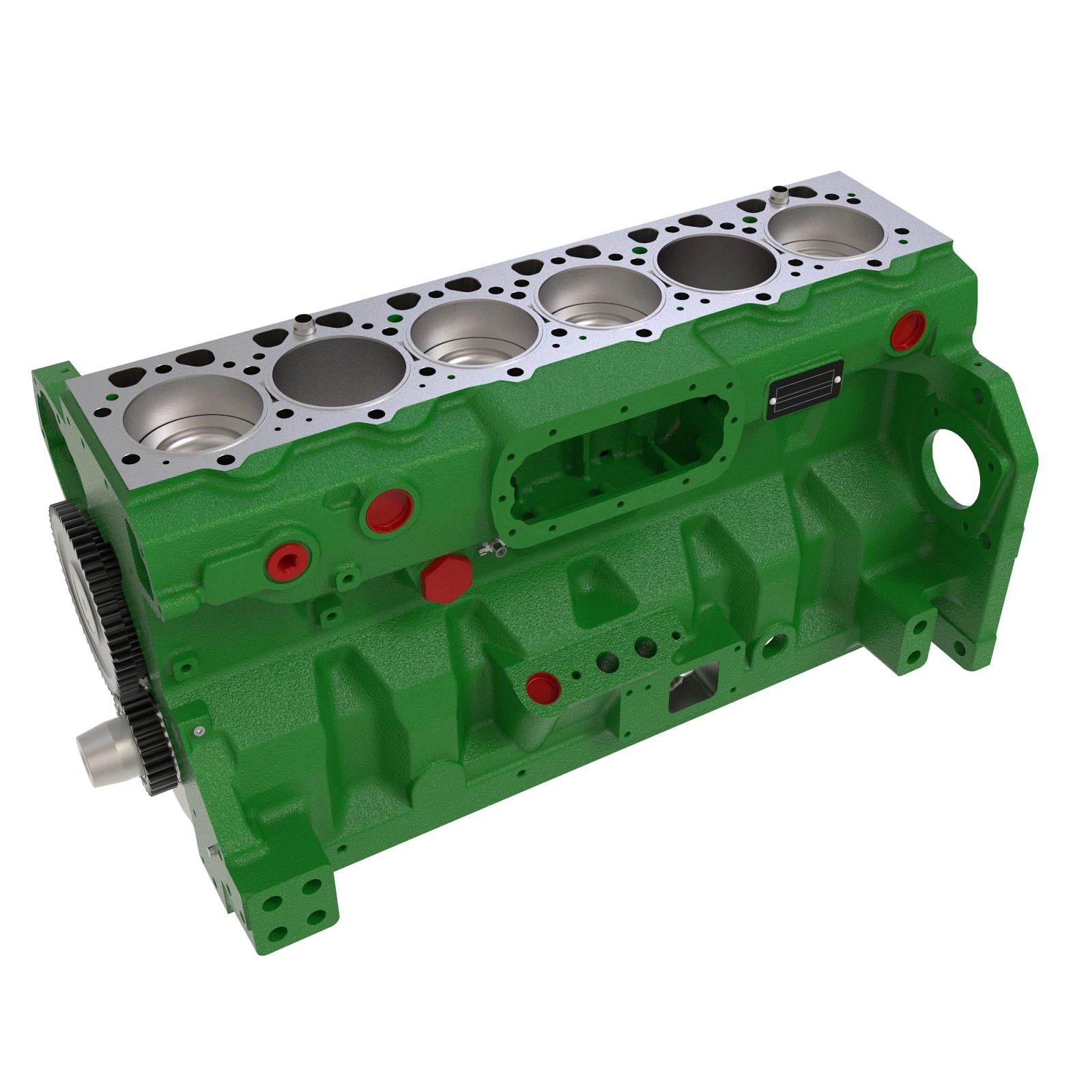 DZ123559: Fits John Deere DZ123559 Complete Block Assembly, 6.8 L, FT4/SV – Genuine OEM