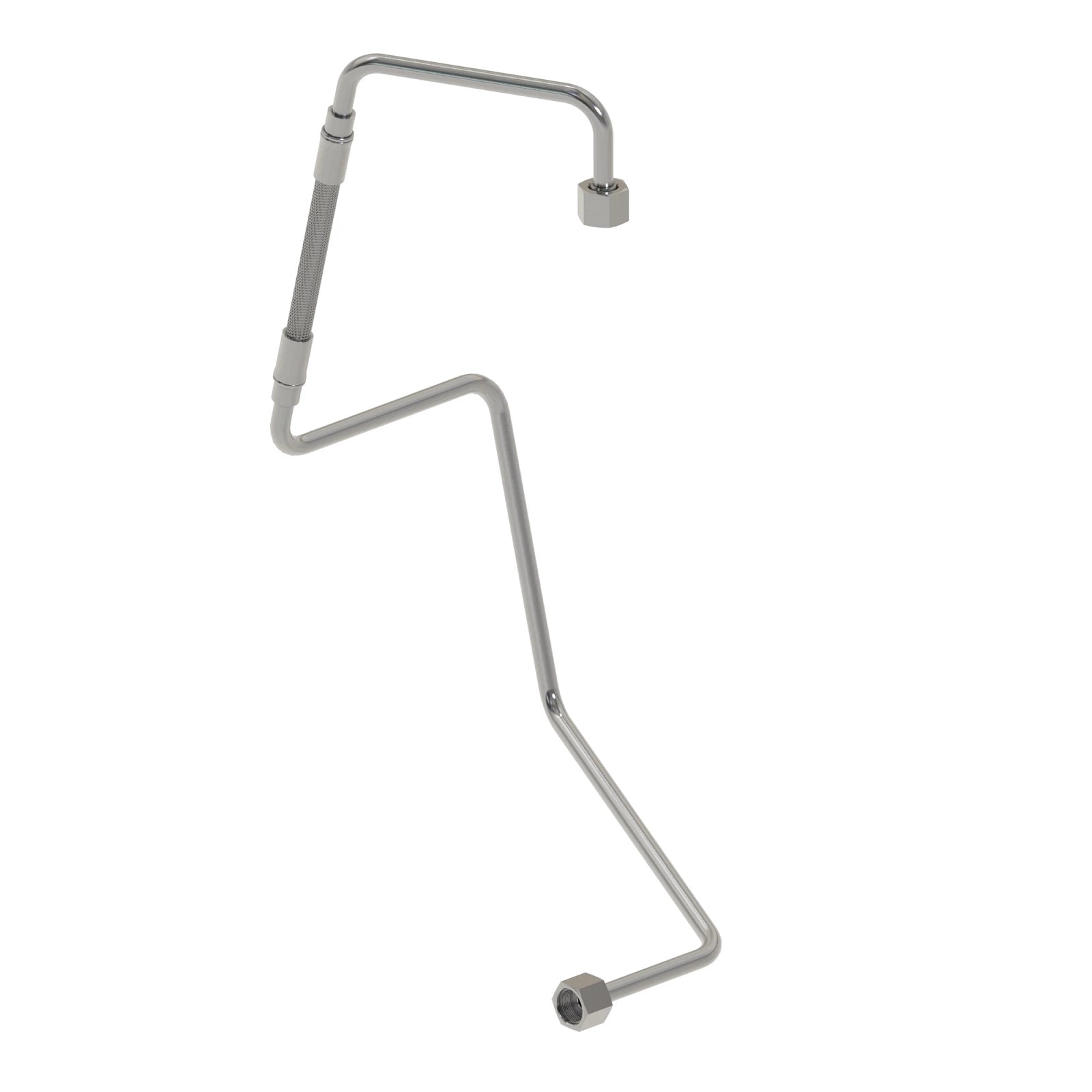 DZ124158: Fits John Deere DZ124158 High Pressure Turbocharger Coolant Return Line – Genuine OEM