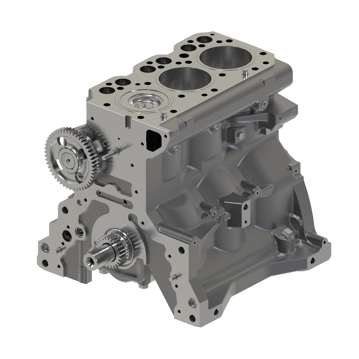 DZ125033: Fits John Deere DZ125033 Short Block Assembly, 2.9 Liters, 03 Cylinder – Genuine OEM