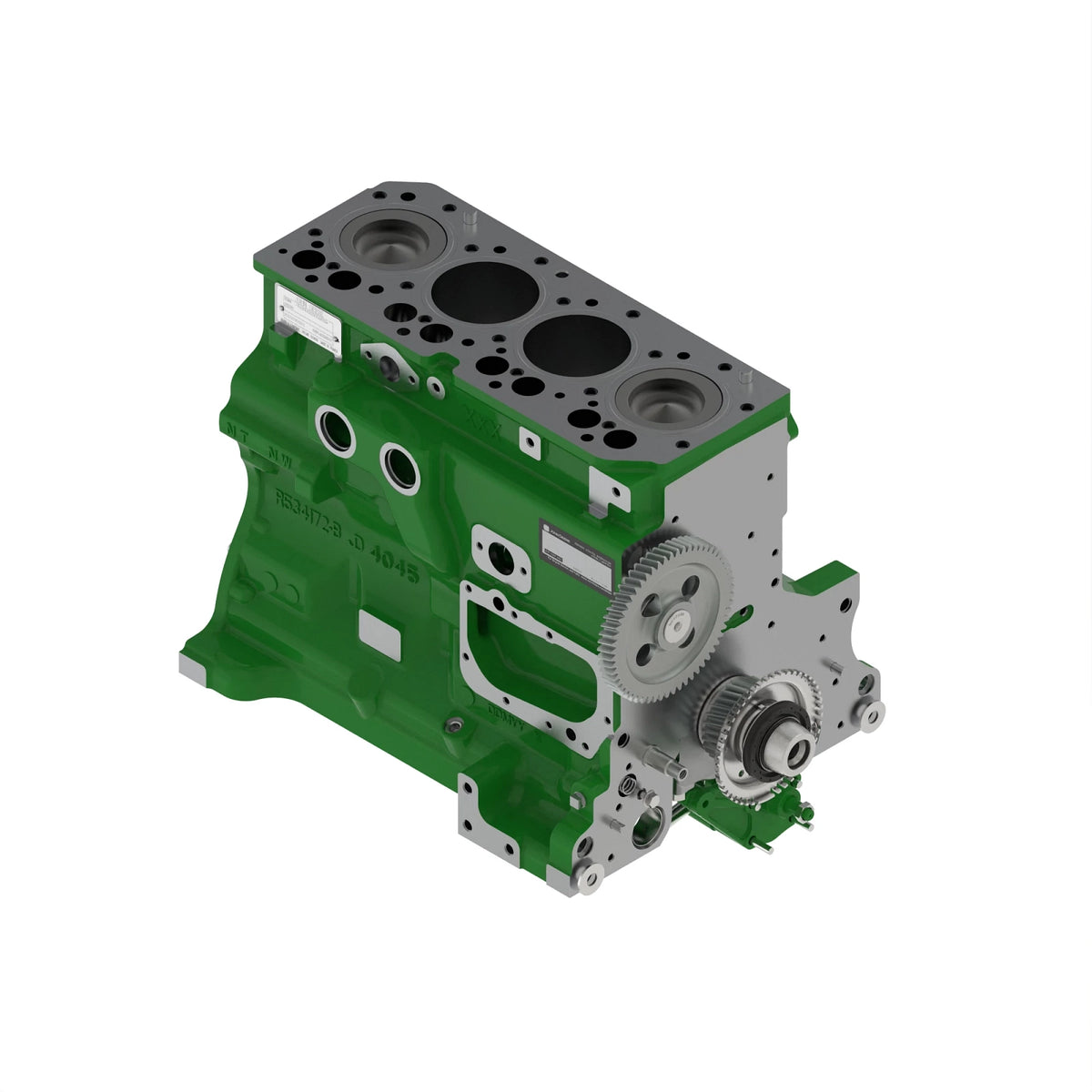 DZ125172: Fits John Deere DZ125172 Short Block Assembly, 4045, Tier 3 – Genuine OEM