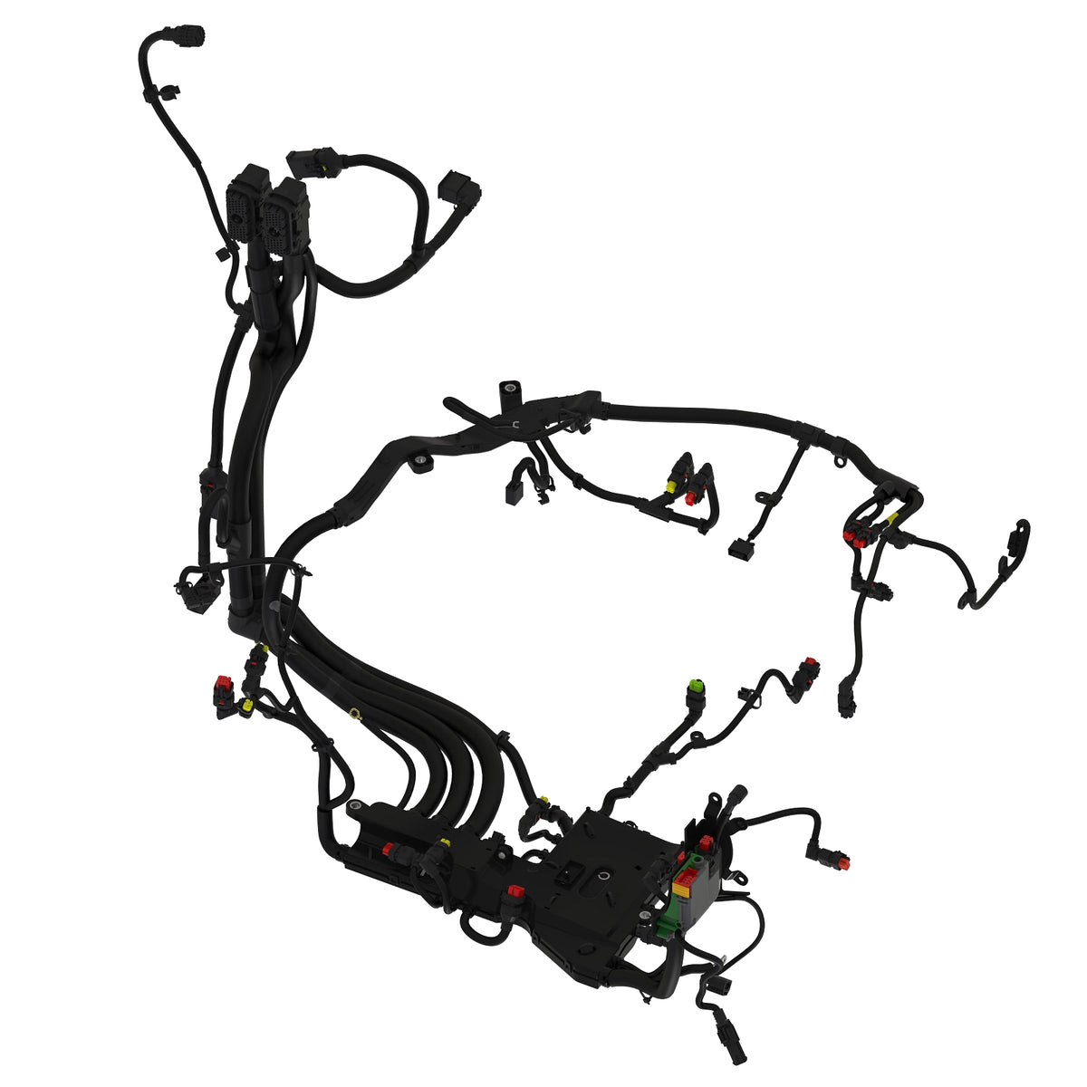 DZ126250: Fits John Deere DZ126250 Dual Turbo Engine Wiring Harness – Genuine OEM