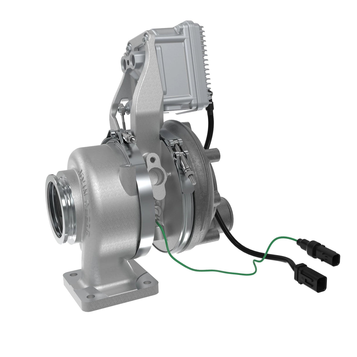 DZ126977: Fits John Deere DZ126977 Turbocharger with Actuator, 12 Volt – Genuine OEM