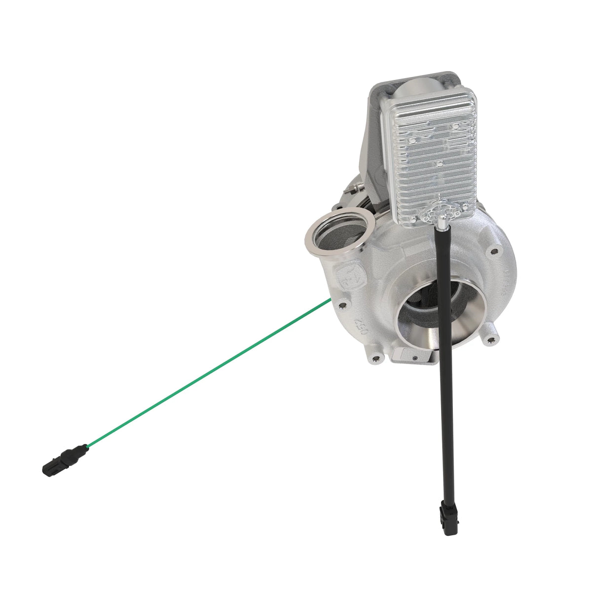 DZ127004: Fits John Deere DZ127004 Turbocharger with Actuator, 12 Volt – Genuine OEM