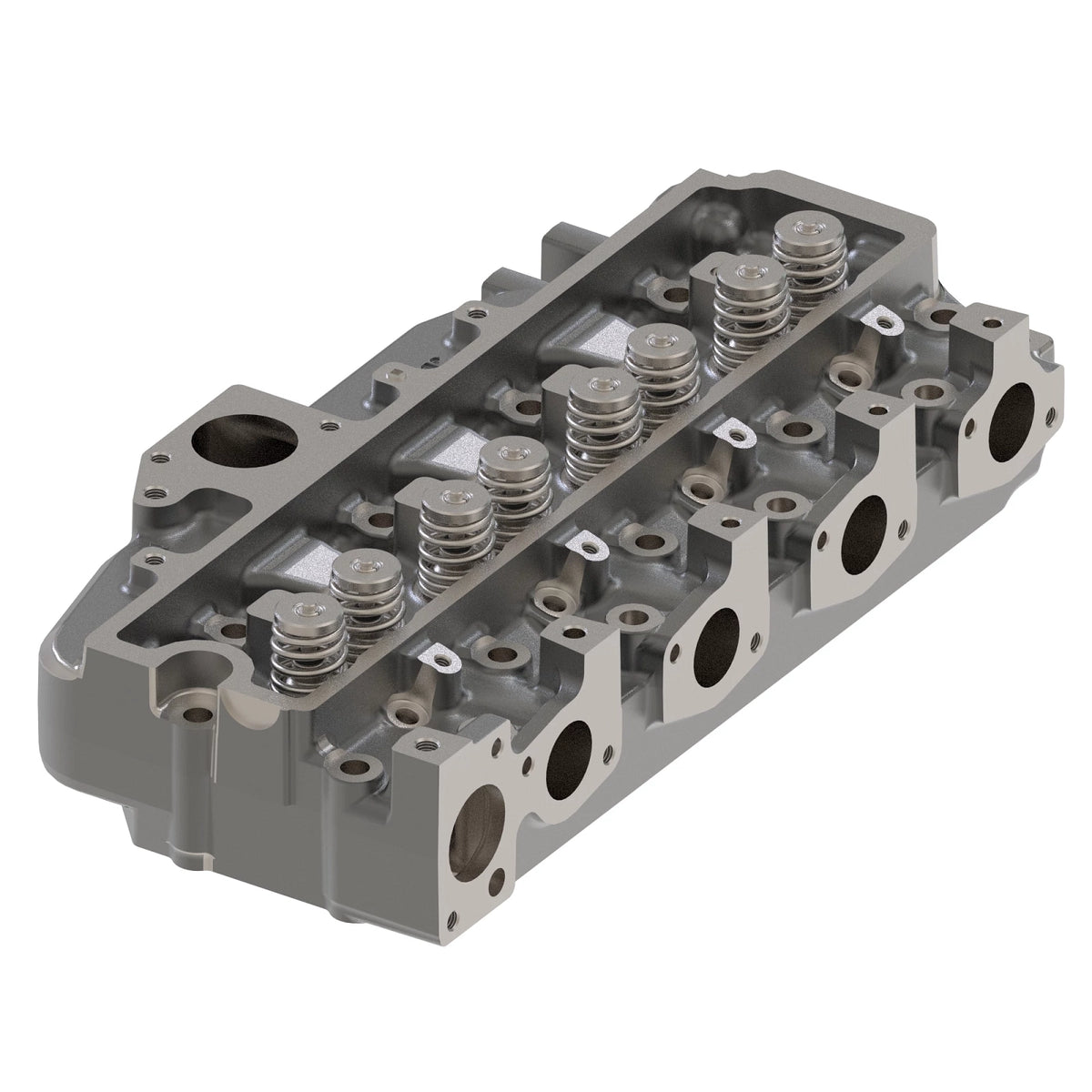 DZ131268: Fits John Deere DZ131268 Cylinder Head Assembly, 4 Cylinder, 4.5 Liters – Genuine OEM
