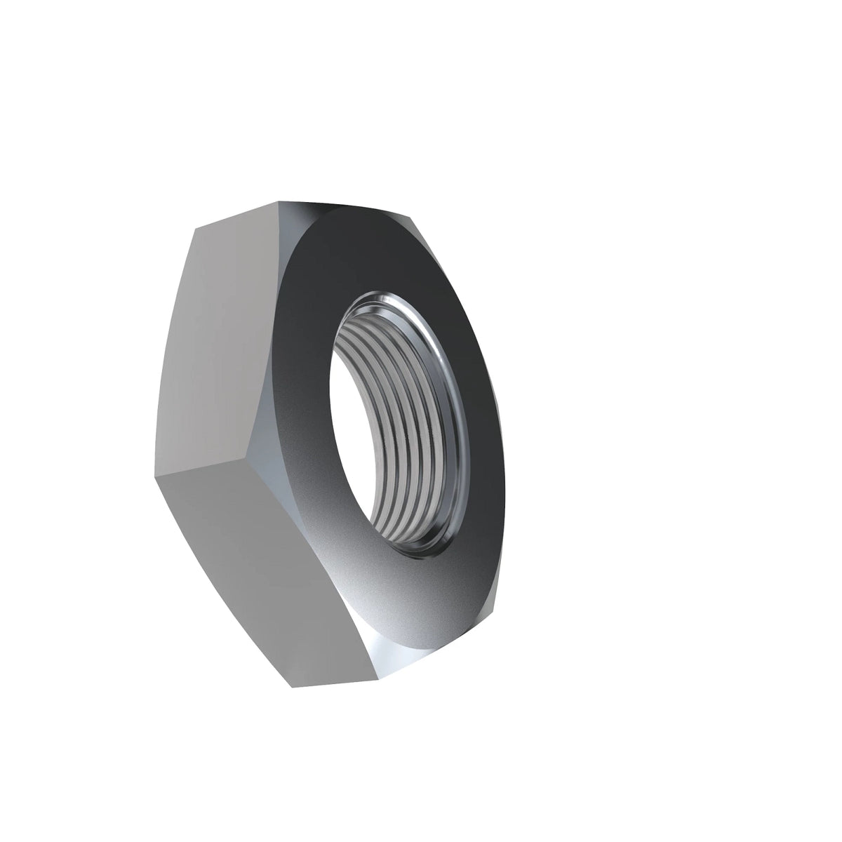 E12379: E12379: Hexagonal Nut, 1/8"