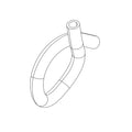 E130563: Fits John Deere E130563 Hydraulic Hose – Genuine OEM