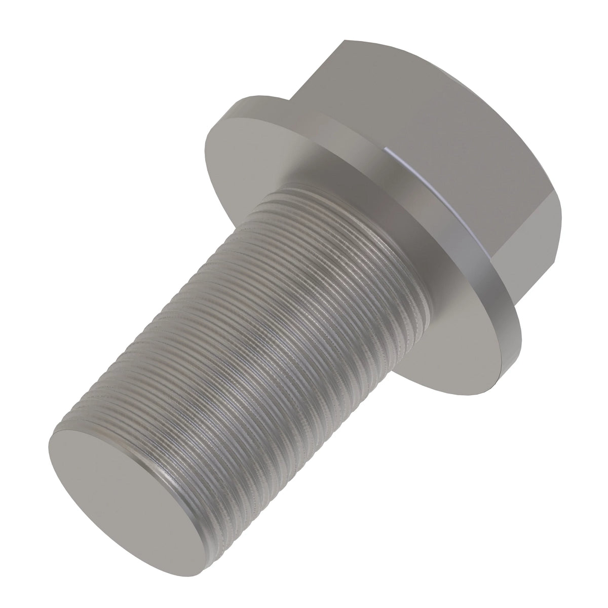 E57351: Fits John Deere E57351 Hexagonal Head Flanged Locking Screw, 12.7 X 25.4 mm (1/2" X 1") – Genuine OEM