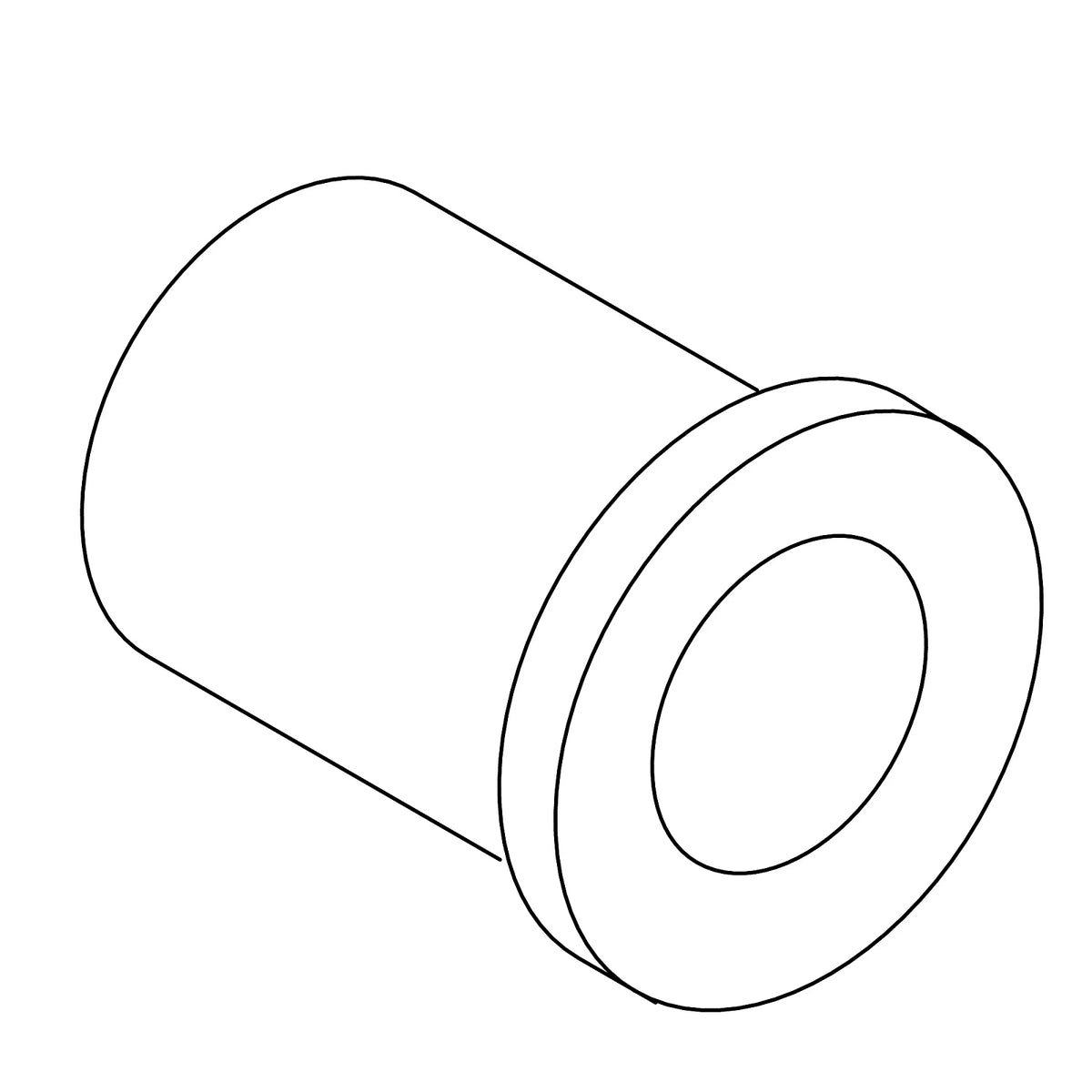 E57632: Fits John Deere E57632 Cylindrical Alloy Bushing – Genuine OEM