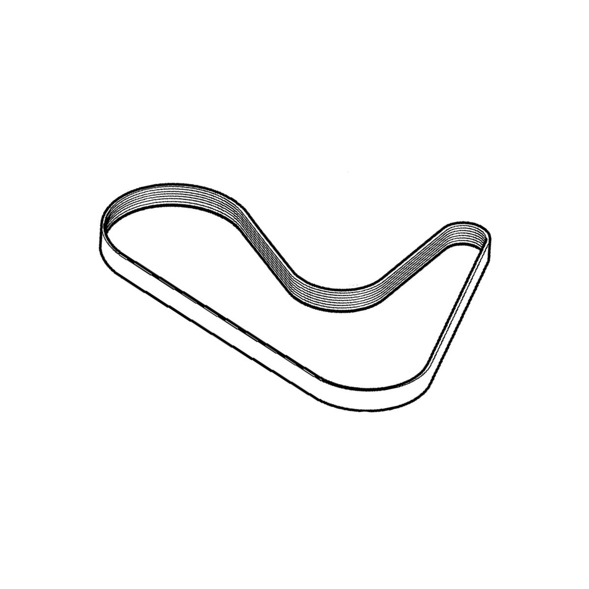 ER0504253015: Fits John Deere ER0504253015 V-Belt – Genuine OEM
