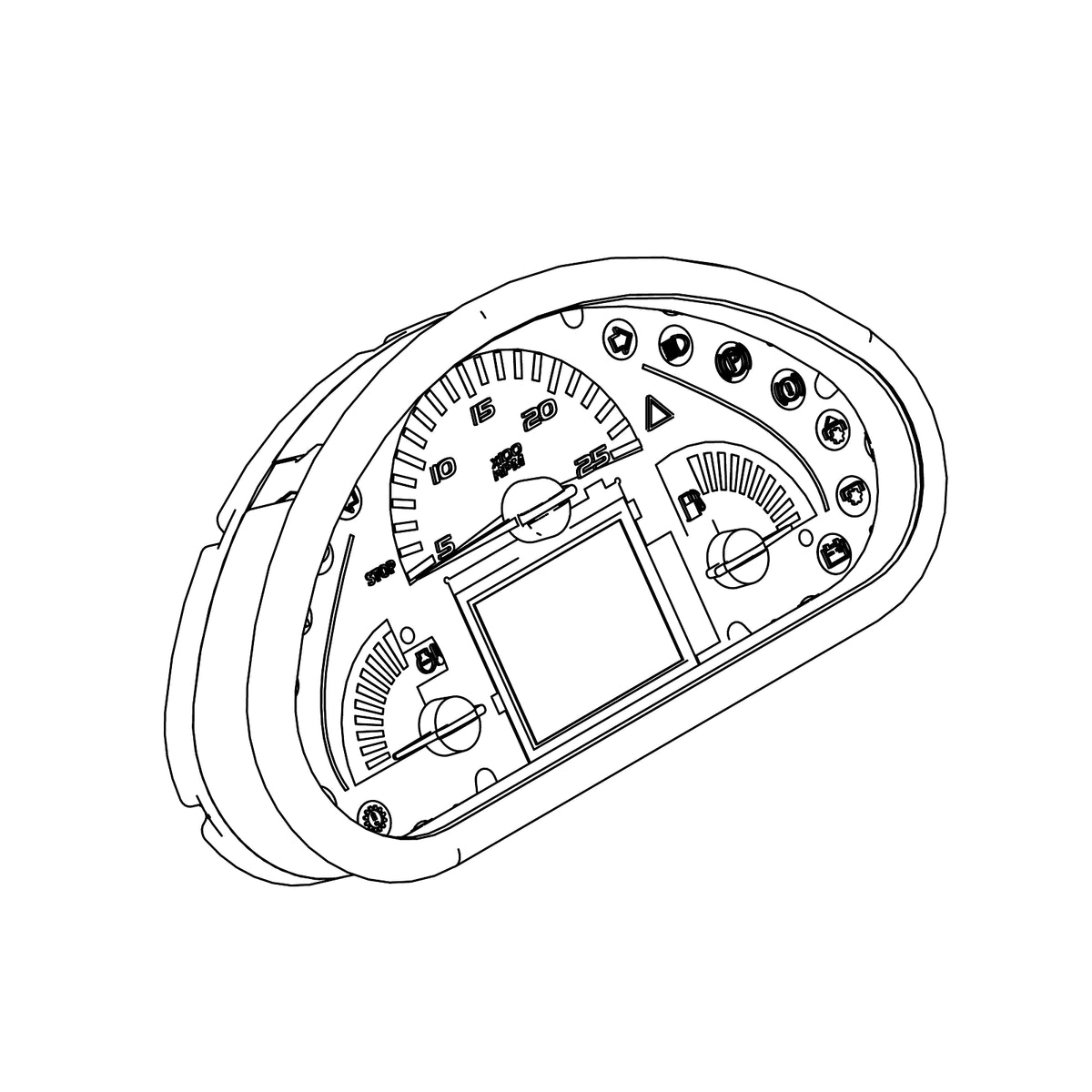 ER063427: Fits John Deere ER063427 Instrument Cluster – Genuine OEM