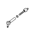 ER127456: Fits John Deere ER127456 Steering Tie Rod Assembly – Genuine OEM