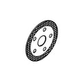 ER143847: Fits John Deere ER143847 Brake Disk – Genuine OEM