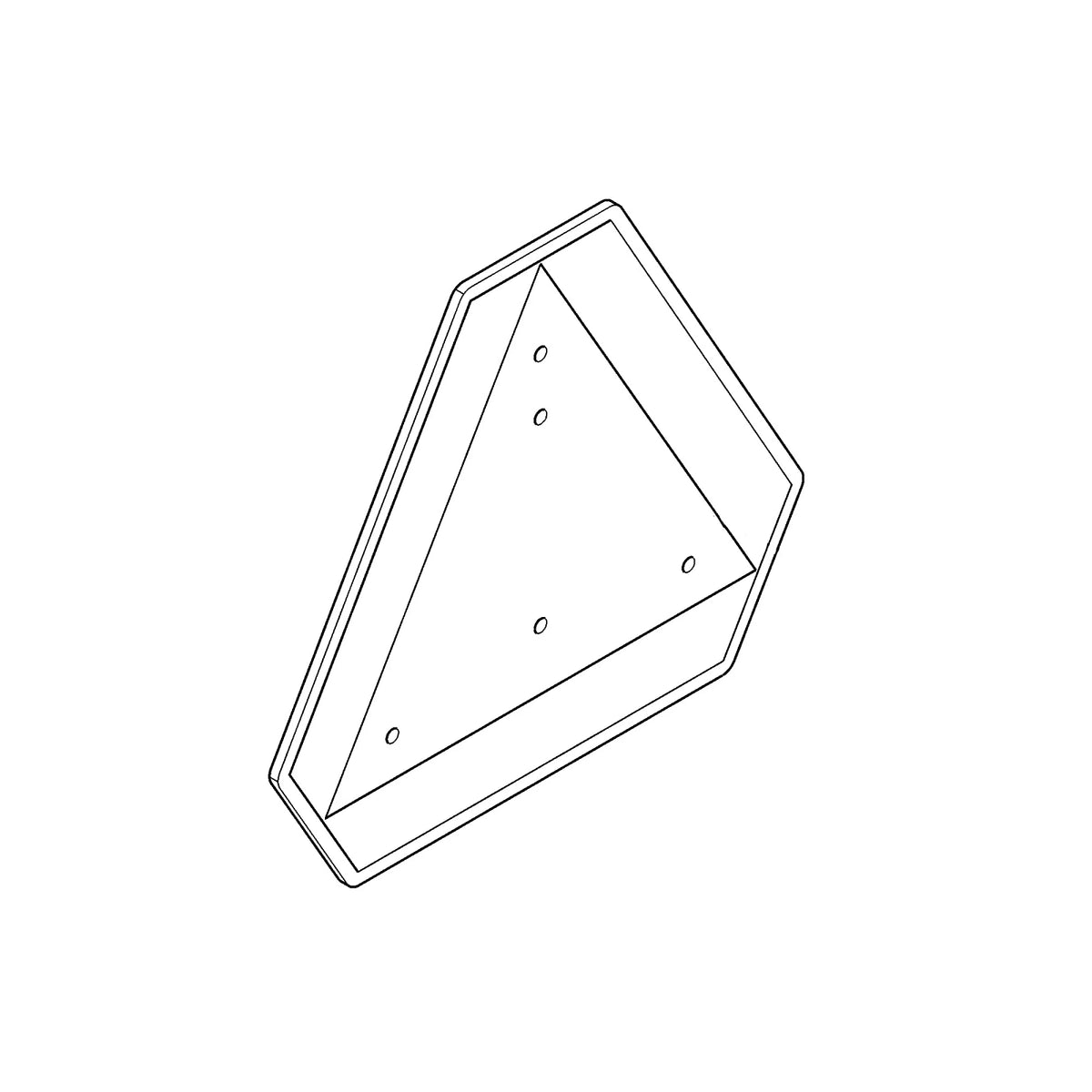 ER207320: Fits John Deere ER207320 Safety Triangle – Genuine OEM
