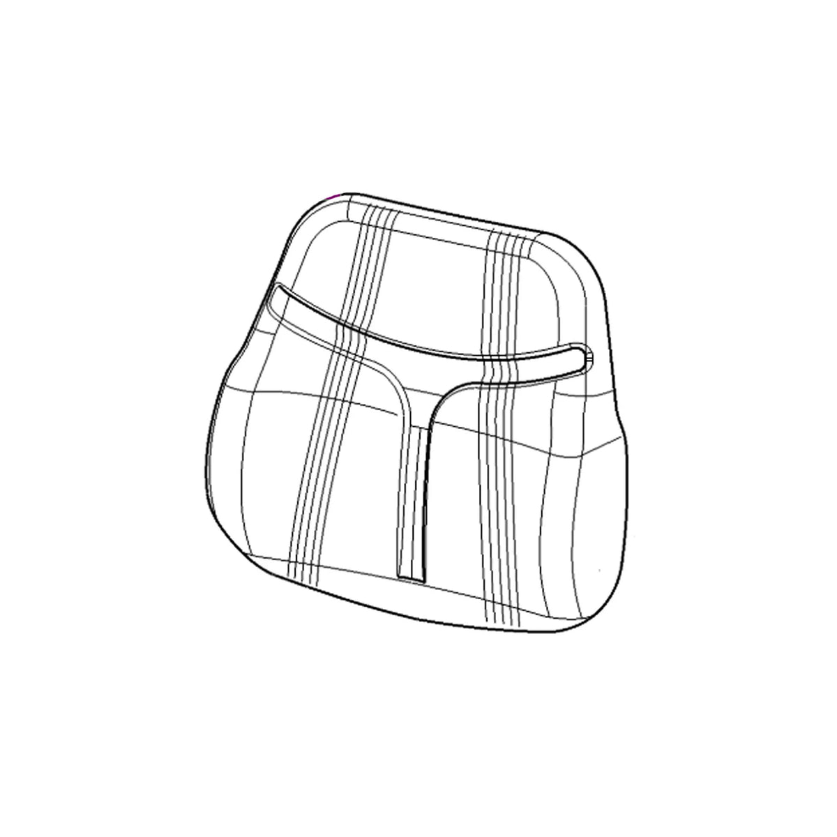 ER261270: Fits John Deere ER261270 Fabric Seat Back – Genuine OEM