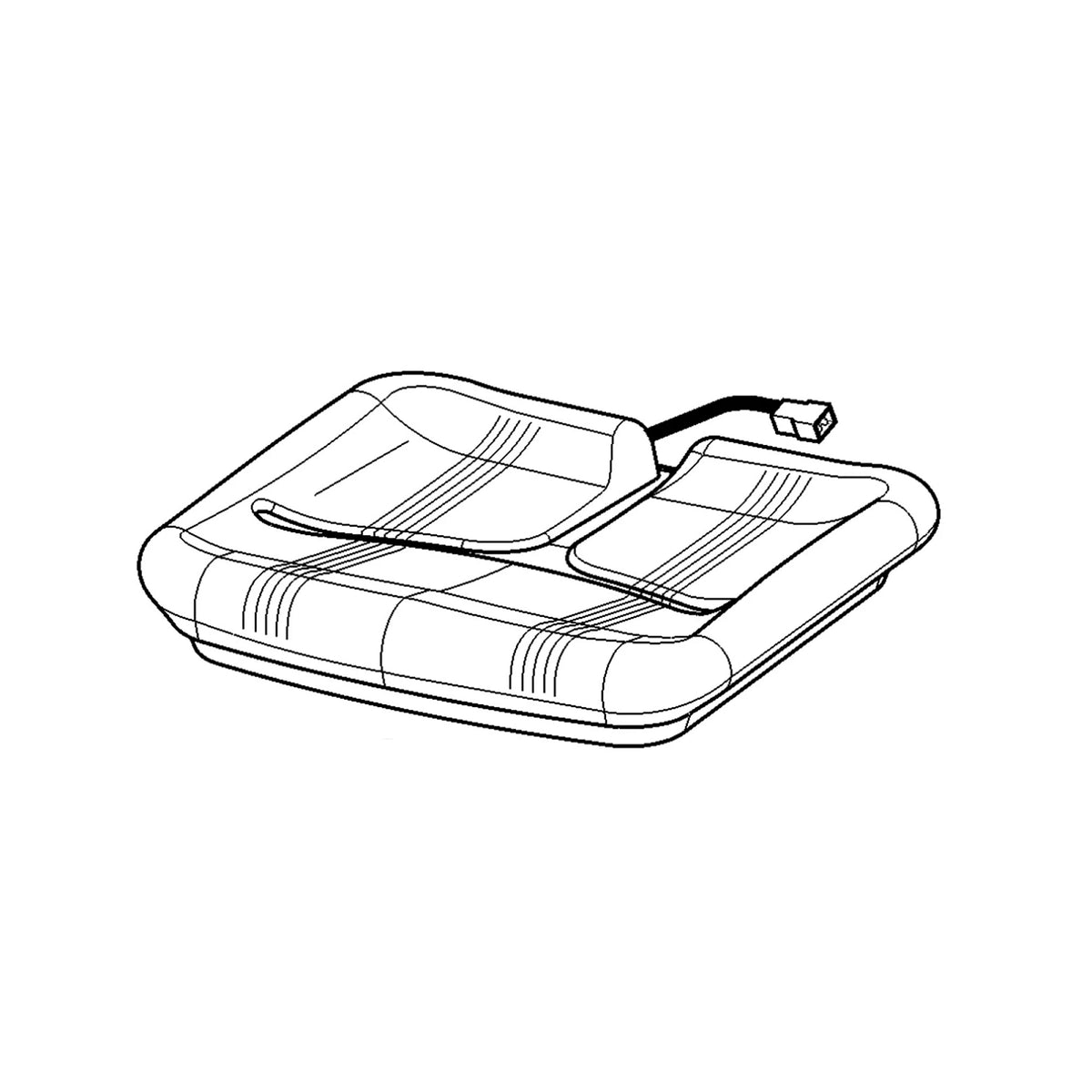 ER261273: Fits John Deere ER261273 Fabric Seat Cushion – Genuine OEM