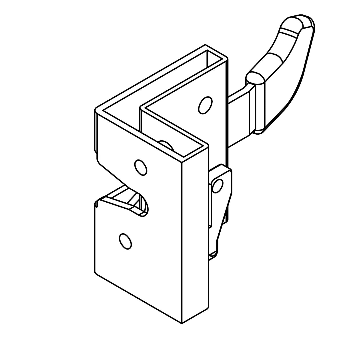 ER371223: Fits John Deere ER371223 Left Side Door Lock – Genuine OEM