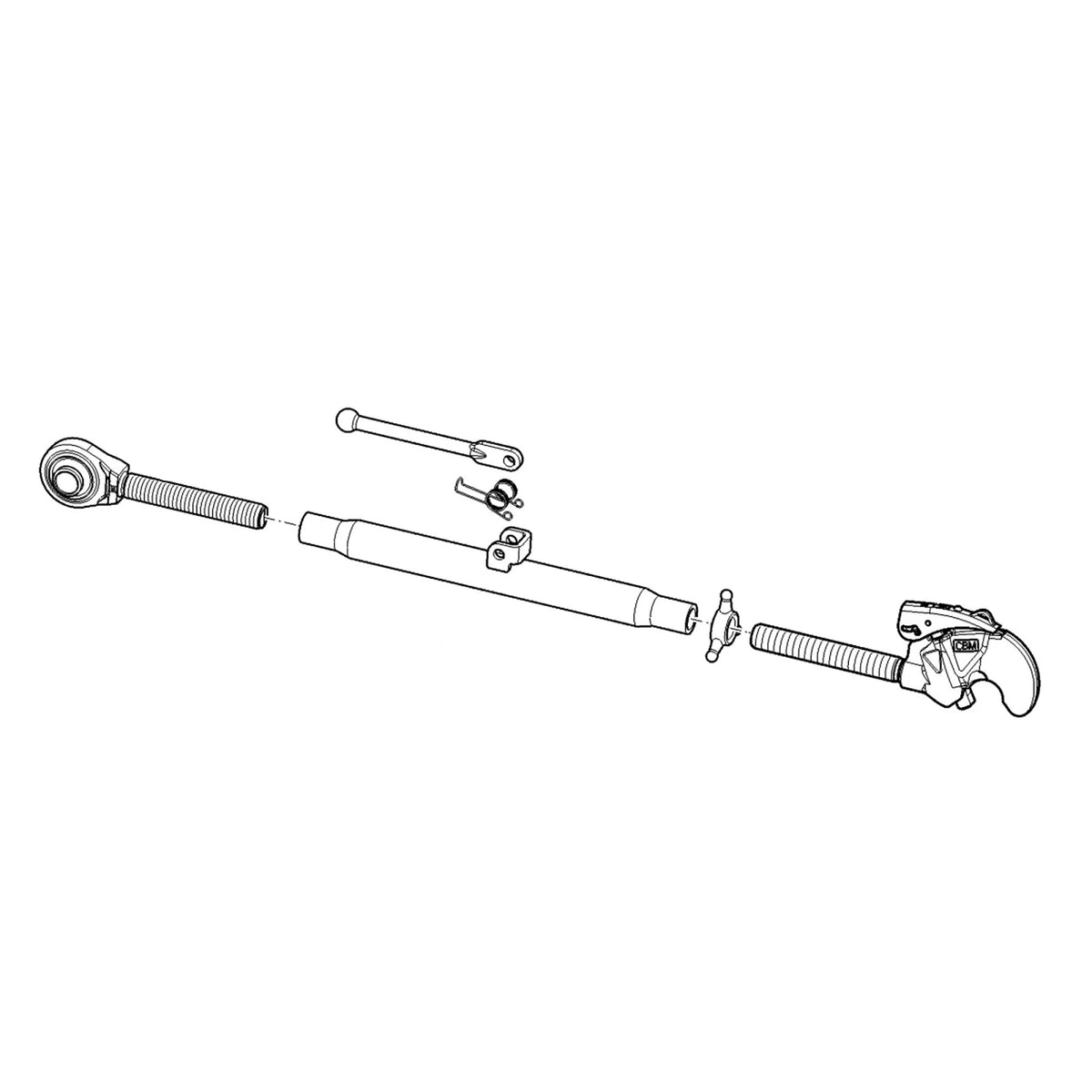 ER386569: Fits John Deere ER386569 Tie Rod Assembly – Genuine OEM