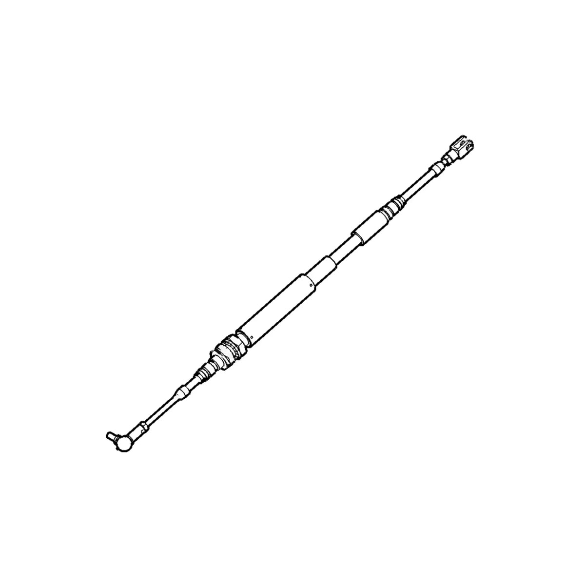 ER402198: Fits John Deere ER402198 PTO Clutch Control Drive Cable – Genuine OEM