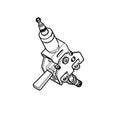 ER409205: Fits John Deere ER409205 Steering Column – Genuine OEM