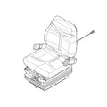 ER423321: Fits John Deere ER423321 Air Suspended Seat with PVC Cover and without Operator Presence Switch – Genuine OEM