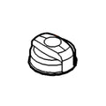 ER434815: Fits John Deere ER434815 Fuel Tank Cap – Genuine OEM