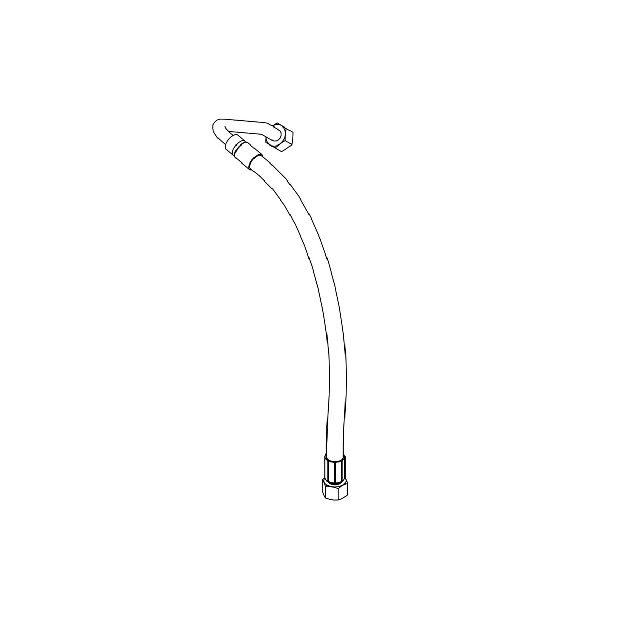 ER437370: Fits John Deere ER437370 Steering Line Hose – Genuine OEM