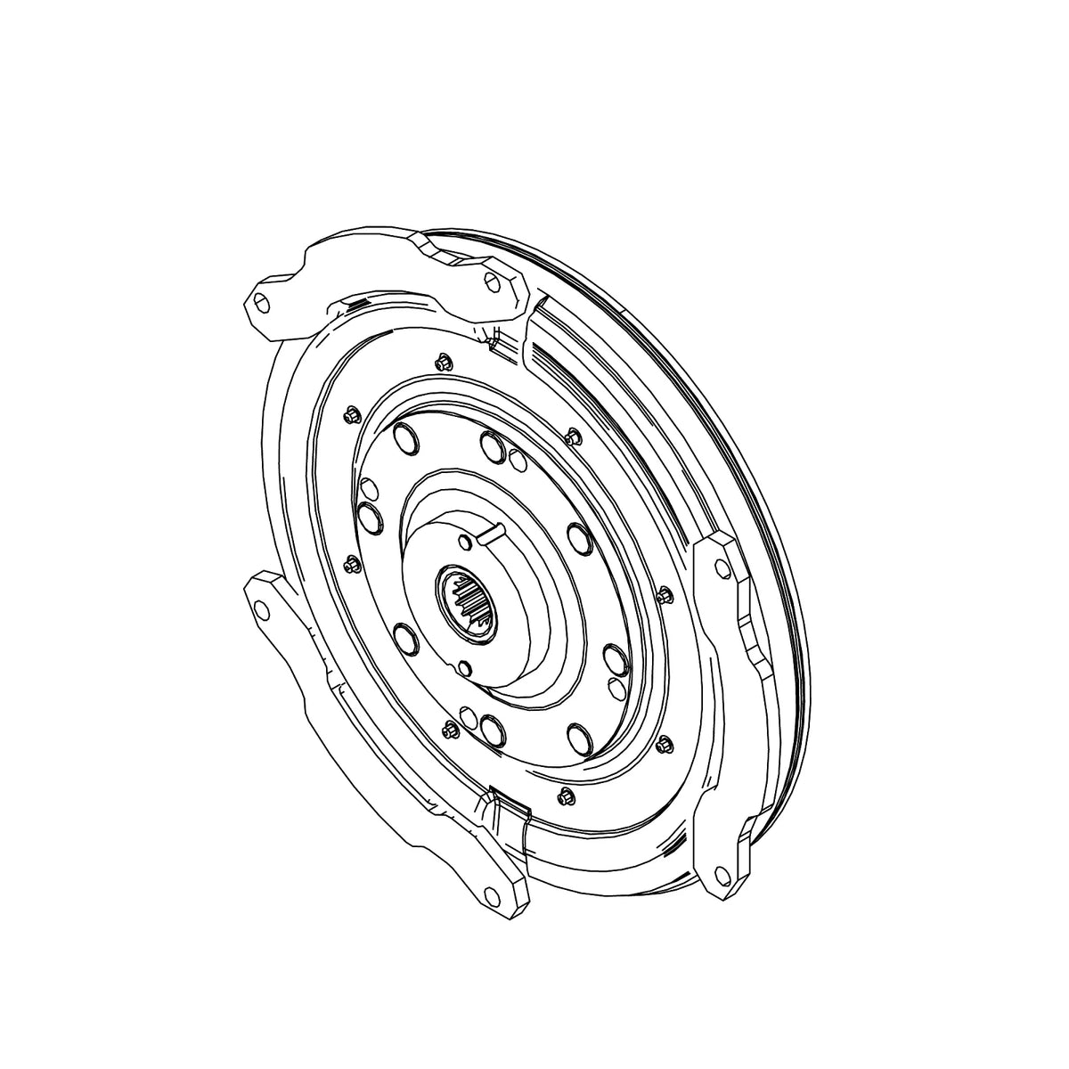 ER465589: Fits John Deere ER465589 Torsional Damper – Genuine OEM